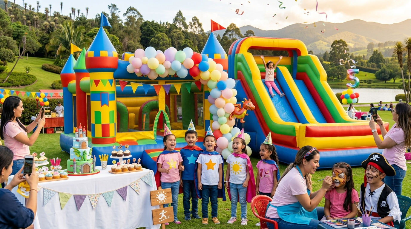Inflables para Fiestas Infantiles: Cómo Crear una Experiencia Inolvidable